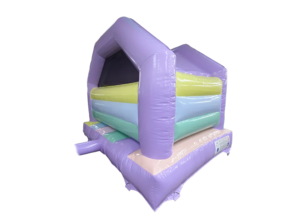 Dmuchaniec rama A Party 3,9 × 3,7 m, pastelowy wielokolorowy — zdjęcie 3 z 4