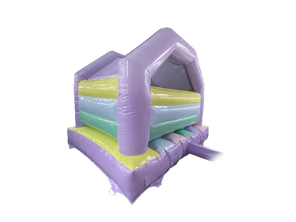Dmuchaniec rama A Party 3,9 × 3,7 m, pastelowy wielokolorowy — zdjęcie 4 z 4