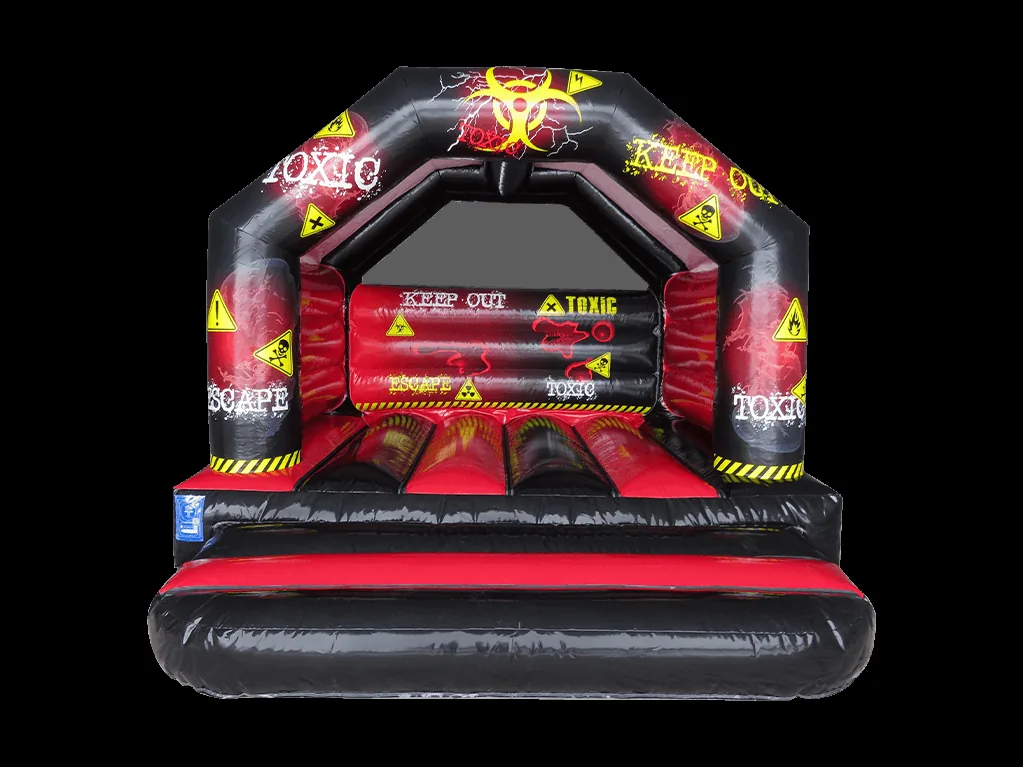 Dmuchaniec rama A Toxic 3,9 × 3,7 m, czerwony — zdjęcie 2 z 4