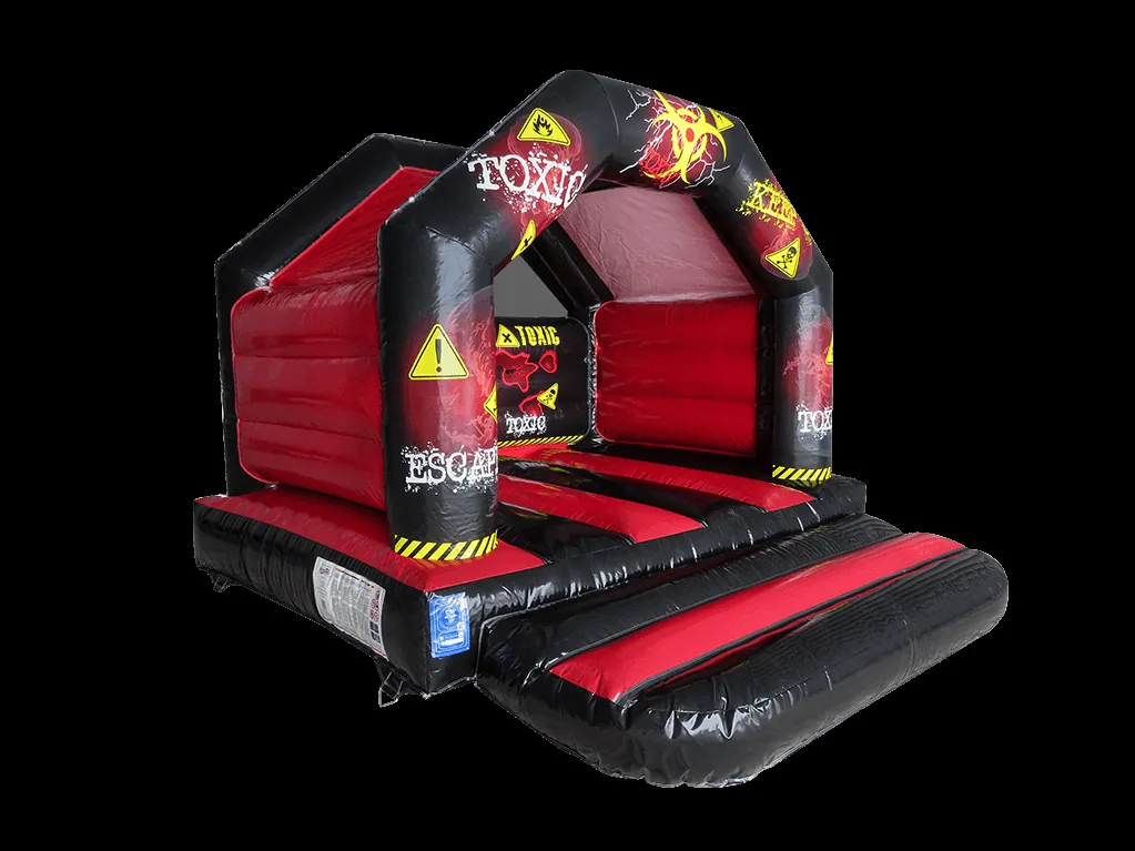 Dmuchaniec rama A Toxic 3,9 × 3,7 m, czerwony — zdjęcie 3 z 4