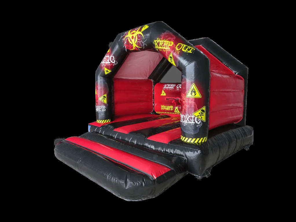 Dmuchaniec rama A Toxic 3,9 × 3,7 m, czerwony — zdjęcie 4 z 4