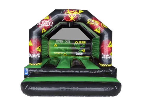 Dmuchaniec rama A Toxic 3,9 × 3,7 m, zielony