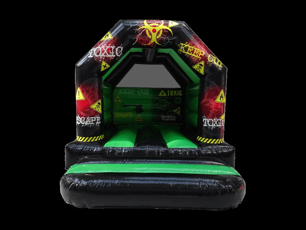 Dmuchaniec rama A Toxic 3,9 × 3,1 m, zielony — zdjęcie 1 z 6