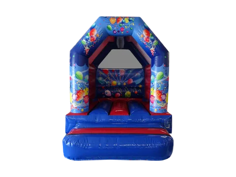 Dmuchaniec rama A Party 3 × 2,5 m, niebiesko-czerwony