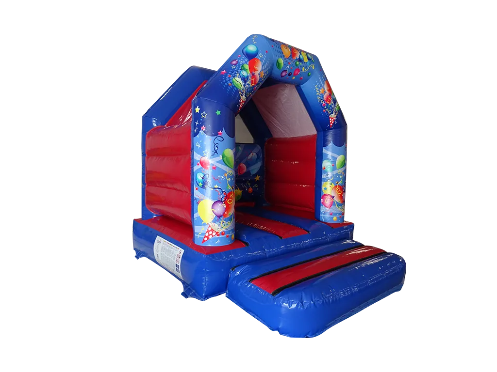 Dmuchaniec rama A Party 3 × 2,5 m, niebiesko-czerwony — zdjęcie 2 z 5