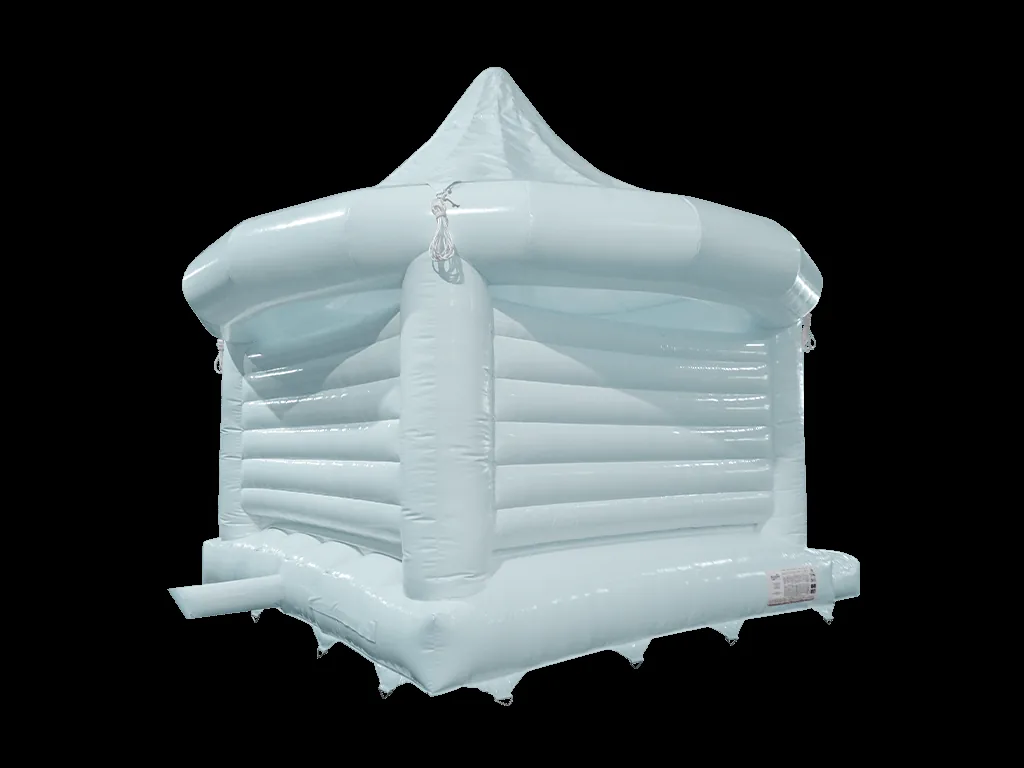 Dmuchaniec Karuzela 6,7 × 6,1 m, pastelowy niebieski — zdjęcie 4 z 5