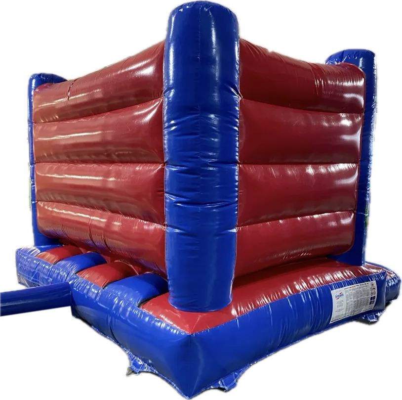 Dmuchaniec rama H Party 3,9 × 3,7 m, niebiesko-czerwony — zdjęcie 3 z 5