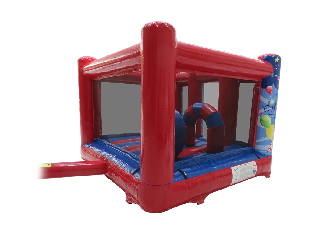 Dmuchaniec Midi Party 4,05 × 3,1 m, niebiesko-czerwony — zdjęcie 3 z 6