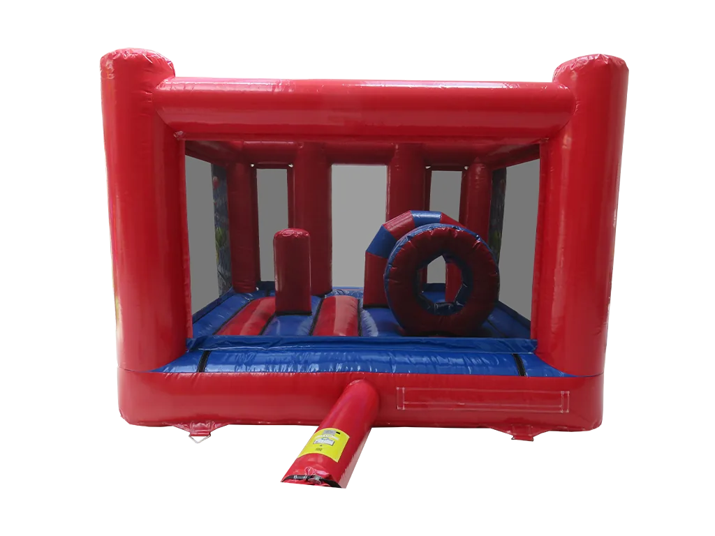 Dmuchaniec Midi Party 4,05 × 3,1 m, niebiesko-czerwony — zdjęcie 4 z 6