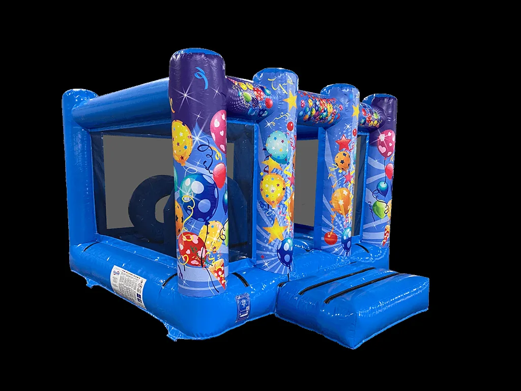 Dmuchaniec Midi Party 4,05 × 3,1 m, niebieski — zdjęcie 2 z 6