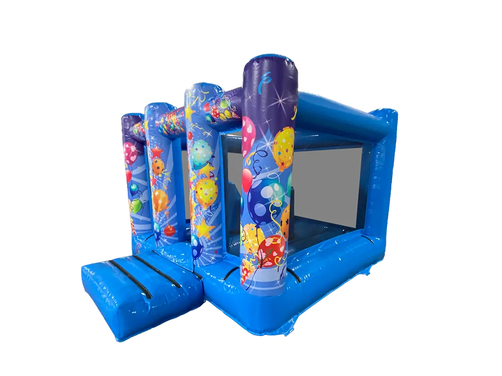 Dmuchaniec Midi Party 4,05 × 3,1 m, niebieski — zdjęcie 3 z 6