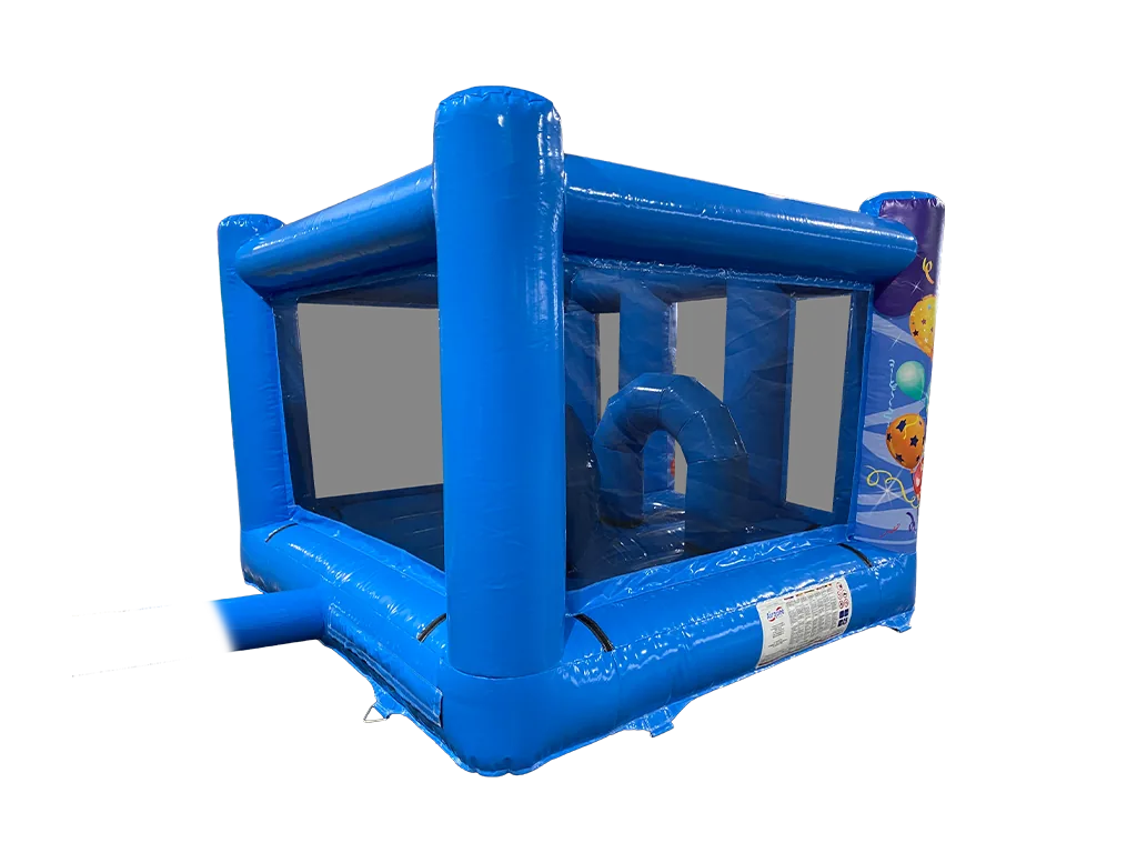 Dmuchaniec Midi Party 4,05 × 3,1 m, niebieski — zdjęcie 4 z 6