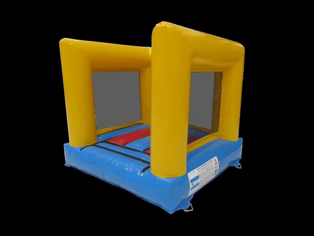 Dmuchaniec Mini 2,1 × 2,1 m, żółto-niebieski — zdjęcie 2 z 6