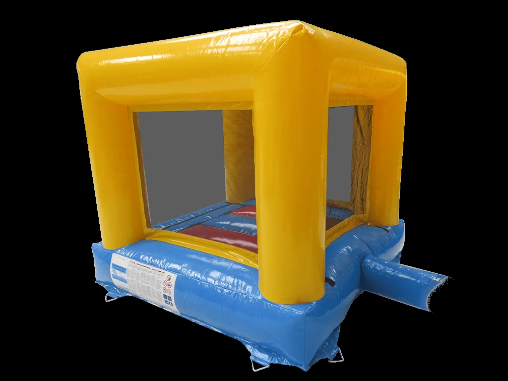Dmuchaniec Mini 2,1 × 2,1 m, żółto-niebieski — zdjęcie 4 z 6
