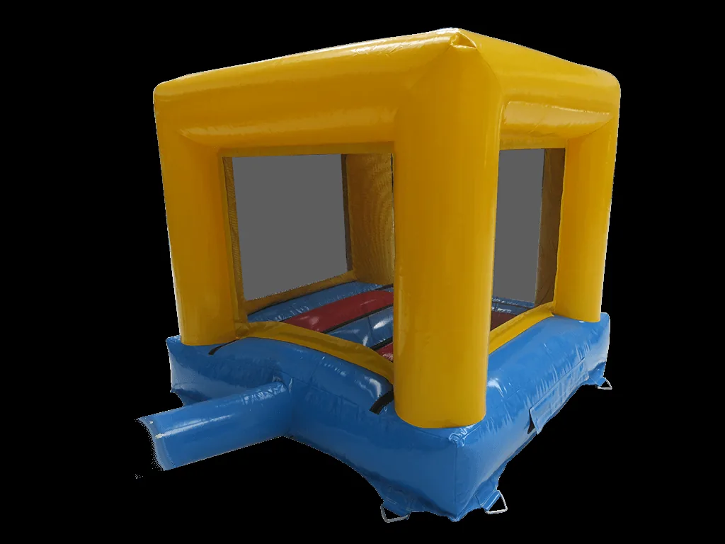 Dmuchaniec Mini 2,1 × 2,1 m, żółto-niebieski — zdjęcie 5 z 6