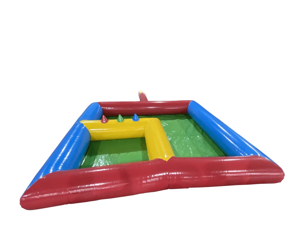 Mini strefa zabaw dla maluchów 3,2 × 3,2 m, wielokolorowa — zdjęcie 1 z 1