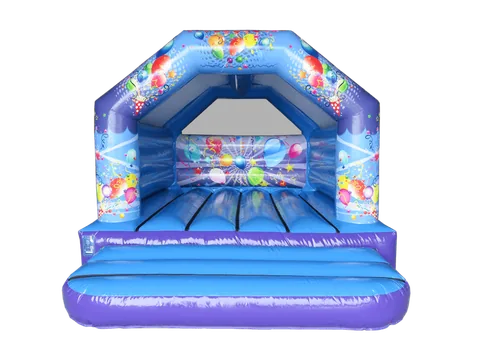 Dmuchaniec rama A Party 4,7 × 3,65 m, fioletowo-niebieski