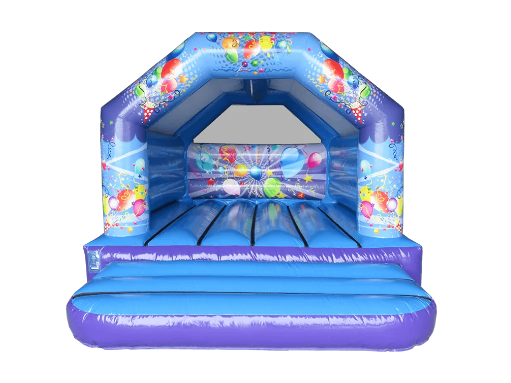 Dmuchaniec rama A Party 4,7 × 3,65 m, fioletowo-niebieski — zdjęcie 1 z 8