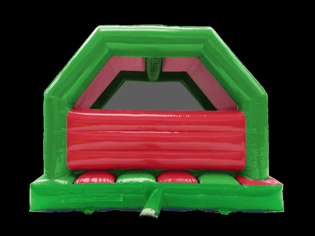 Dmuchaniec rama A Party 4,6 × 4,7 m, zielono-czerwony — zdjęcie 4 z 6