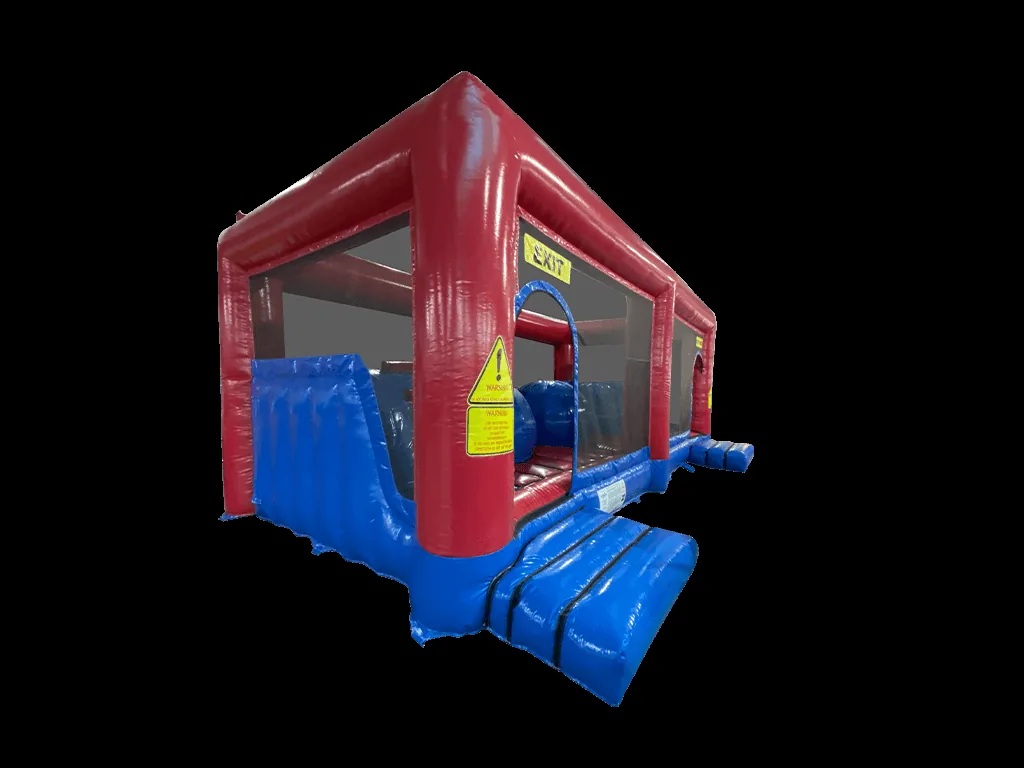 Dmuchana gra Bouncing Balls 8,5 × 5,0 m, niebiesko-czerwona — zdjęcie 2 z 4