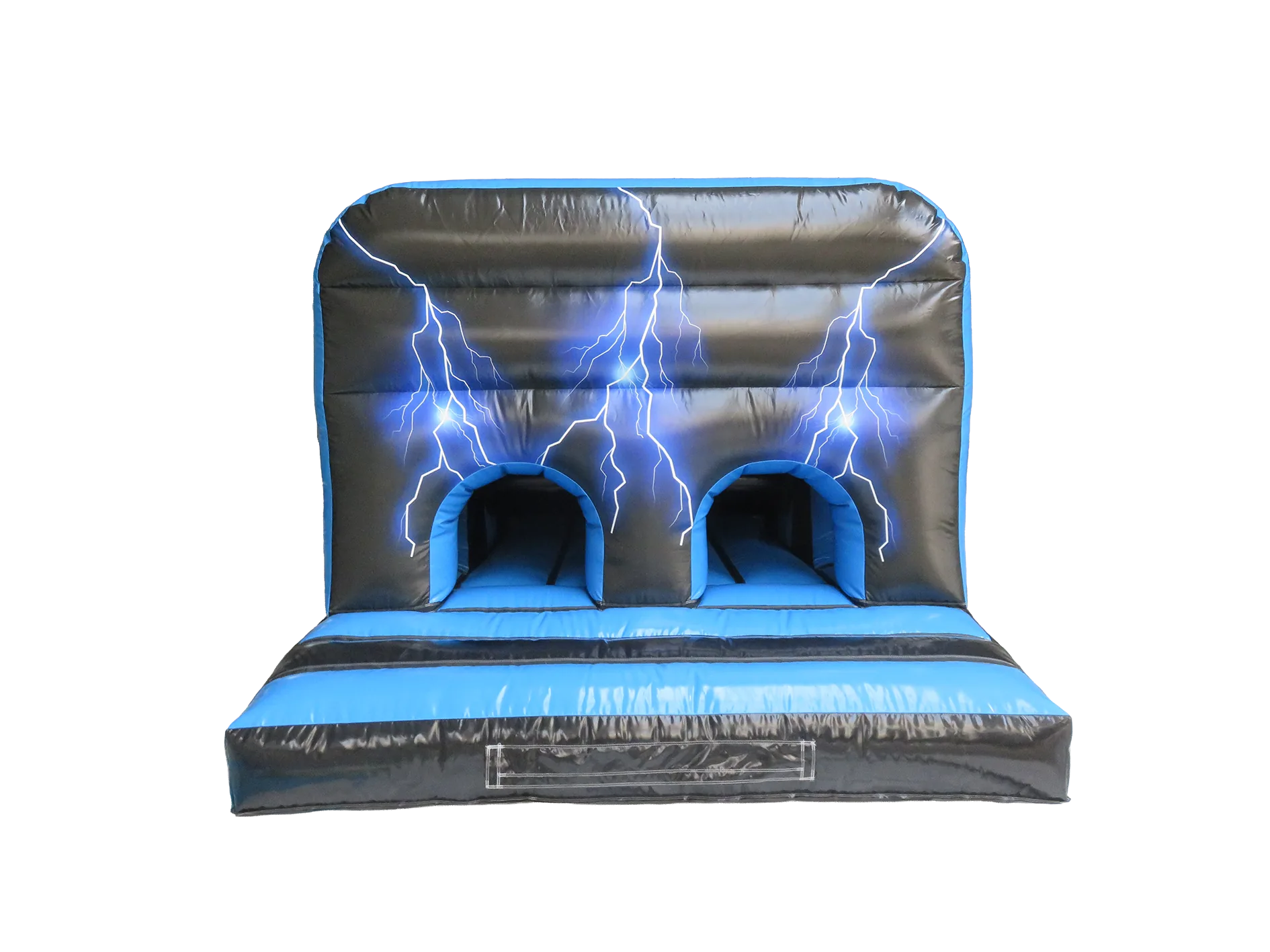 Sześcioczęściowy dmuchany tor przeszkód Lightning Energy Assault 47,45 m — zdjęcie 2 z 5