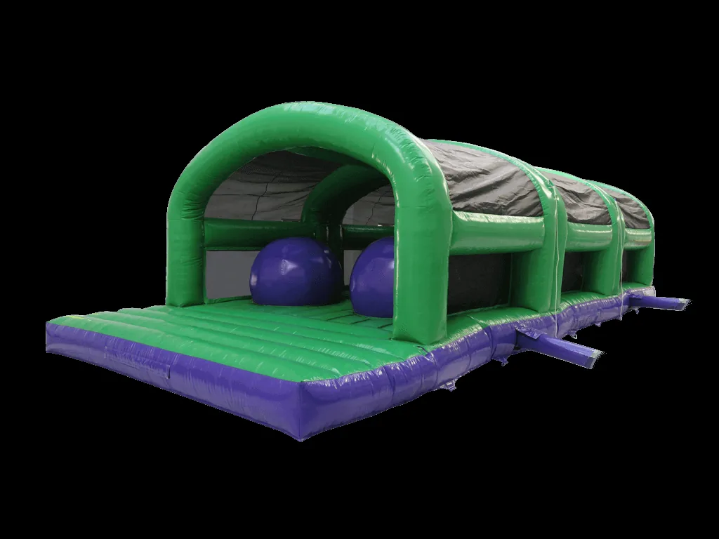 Dmuchany tor przeszkód Triple Trample 12,7 × 5,55 m — zdjęcie 1 z 1