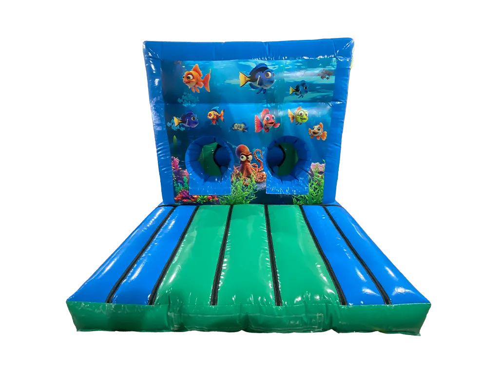 Dwuczęściowy dmuchany tor przeszkód Ocean 12,3 m — zdjęcie 2 z 6