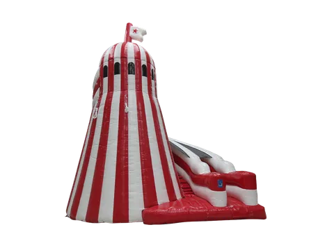 Dmuchana zjeżdżalnia spiralna Helter Skelter 6,7 × 6,75 m