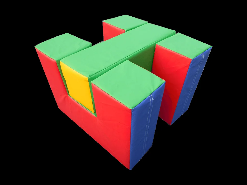 Zestaw softplay z mostkiem 1 × 1 m — zdjęcie 1 z 1