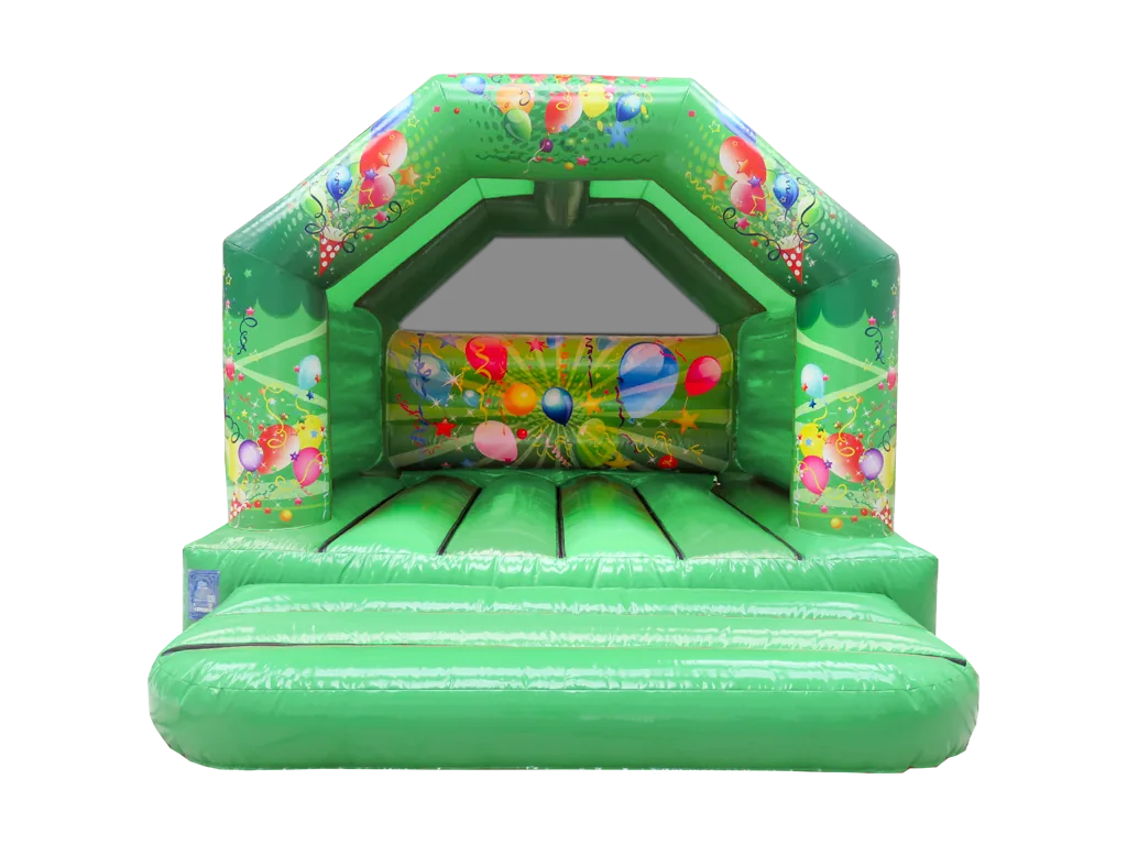 Dmuchaniec rama A Party 3,9 × 3,7 m, zielony — zdjęcie 4 z 15