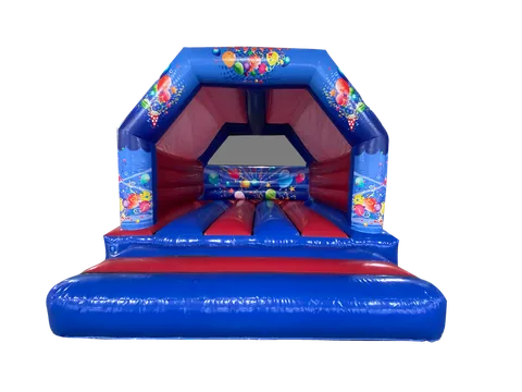 Dmuchaniec rama A Party 5,5 × 4,7 m, niebiesko-czerwony