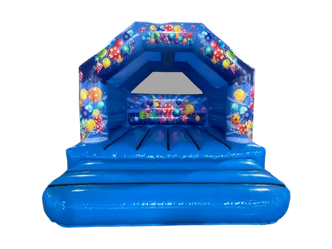 Dmuchaniec rama A Party 3,9 × 3,7 m, niebieski