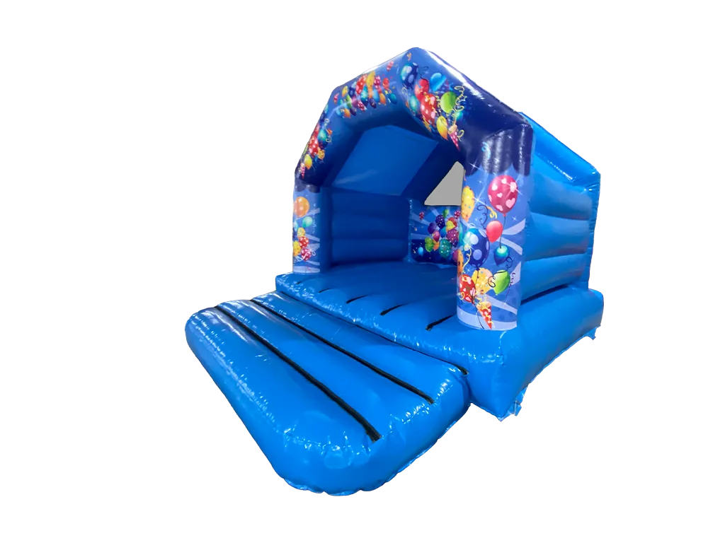 Dmuchaniec rama A Party 3,9 × 3,7 m, niebieski — zdjęcie 2 z 5