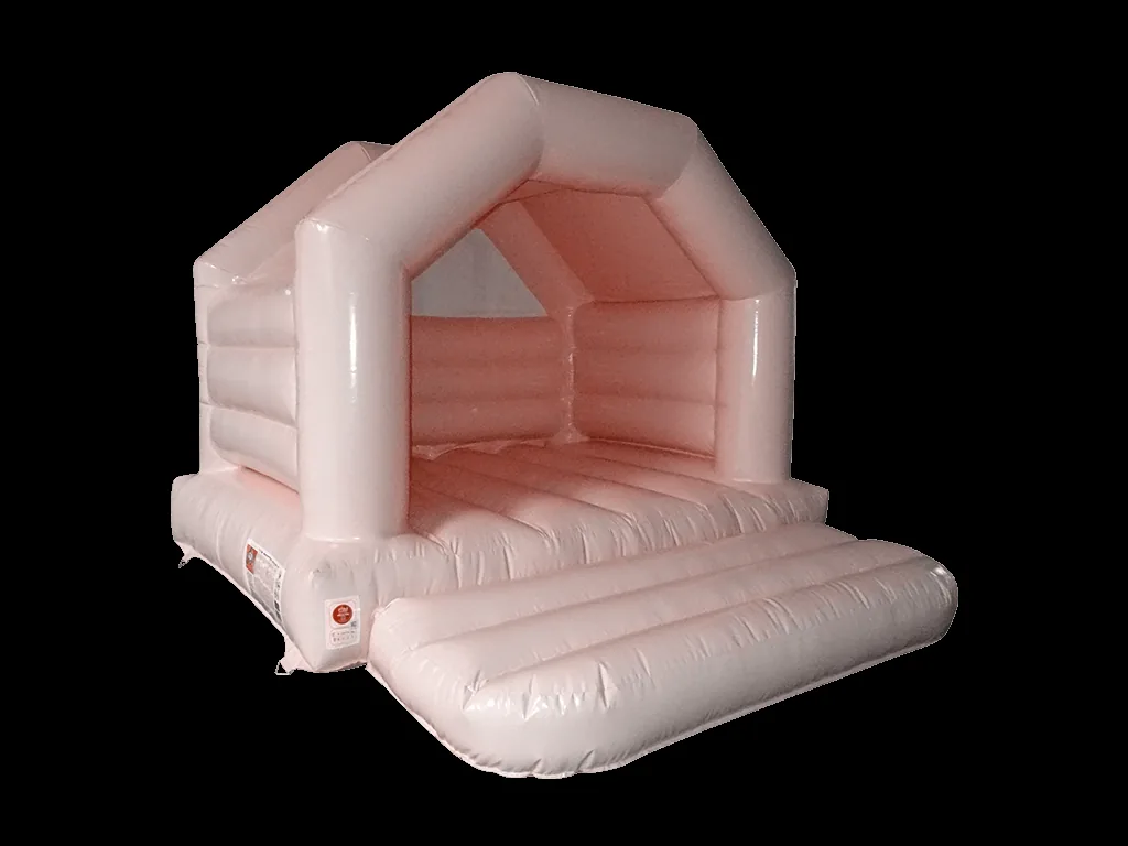 Dmuchaniec rama A 3,9 × 3,7 m, pastelowy brzoskwiniowy — zdjęcie 2 z 6