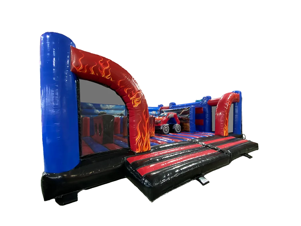 Dmuchane centrum aktywności 3D Monster Truck 9,2 × 9,35 m — zdjęcie 2 z 6