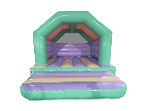 Dmuchaniec rama A 3,9 × 3,7 m, pastelowy wielokolorowy