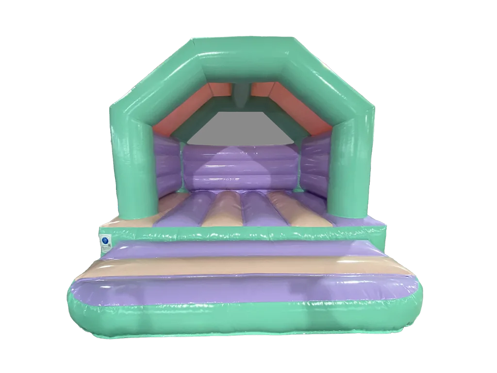 Dmuchaniec rama A 3,9 × 3,7 m, pastelowy wielokolorowy — zdjęcie 1 z 6