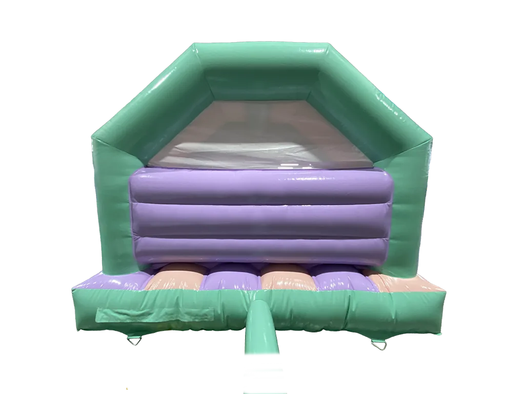 Dmuchaniec rama A 3,9 × 3,7 m, pastelowy wielokolorowy — zdjęcie 5 z 6
