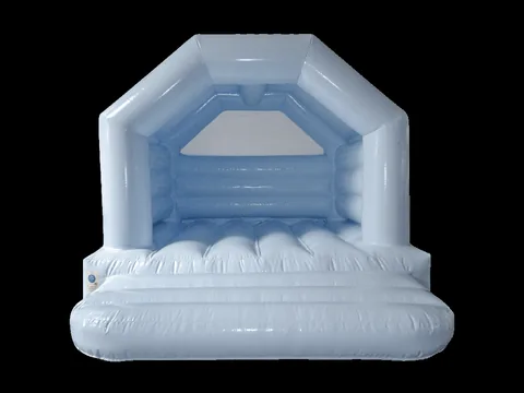 Dmuchaniec rama A 3,9 × 3,7 m, pastelowy niebieski