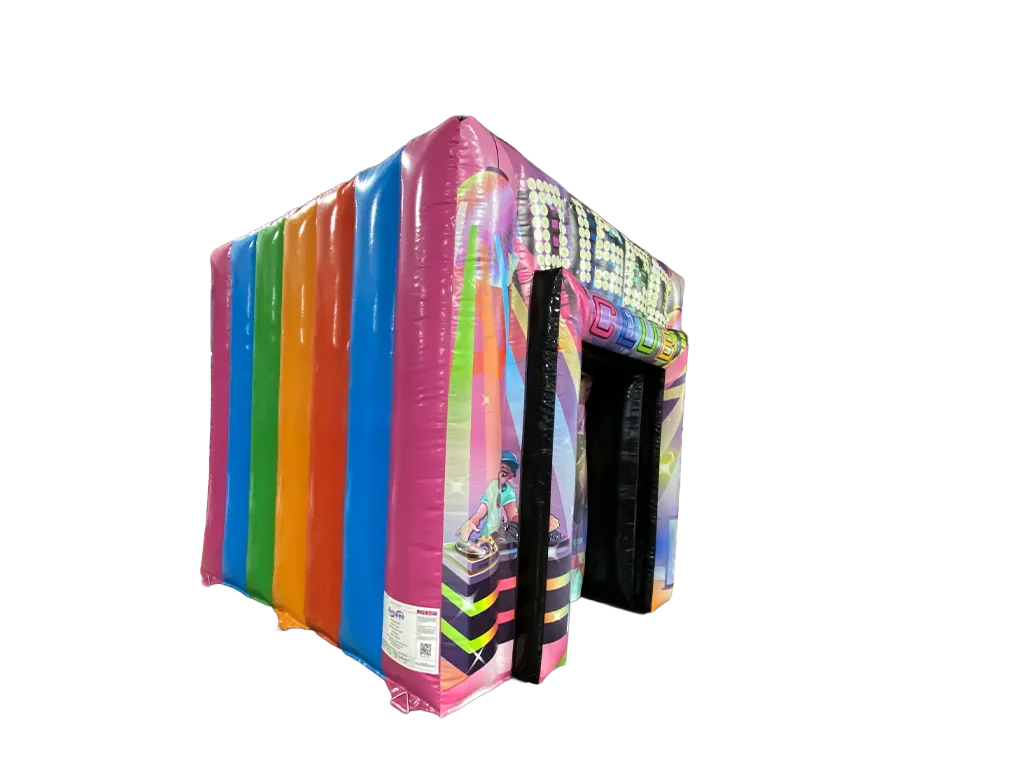 Dmuchana kostka dyskotekowa 3,45 × 3,25 m — zdjęcie 2 z 5