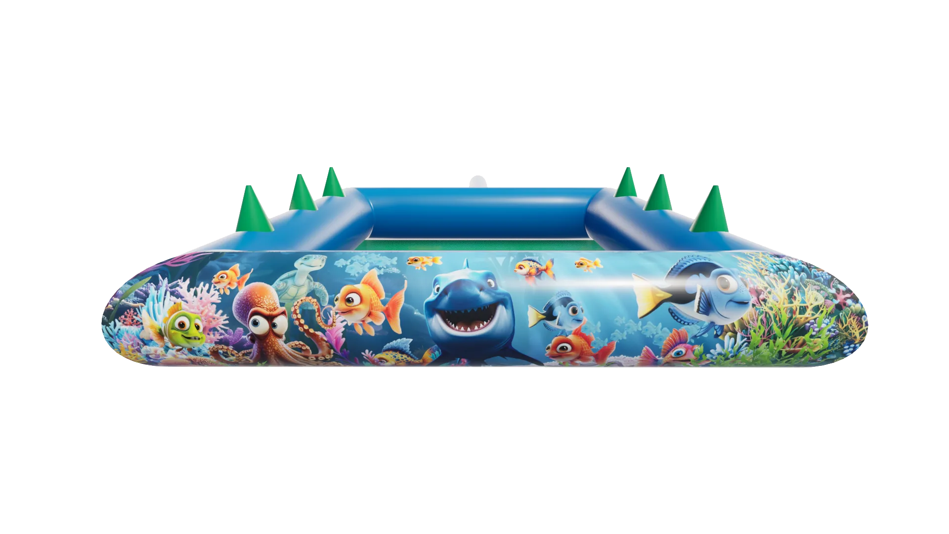 Basen z piłeczkami Ocean z dyszami powietrznymi 2,3 × 2,3 m — zdjęcie 1 z 1
