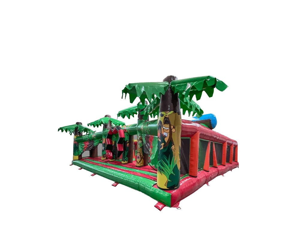 Dmuchana strefa zabawy Jungle Activity Den 11,9 × 10,8 m — zdjęcie 2 z 6