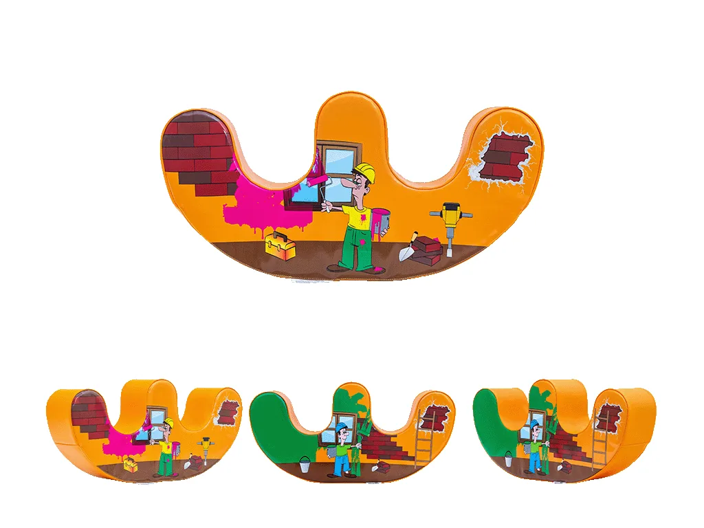 Zestaw soft play Budowa, 19 elementów — zdjęcie 15 z 20