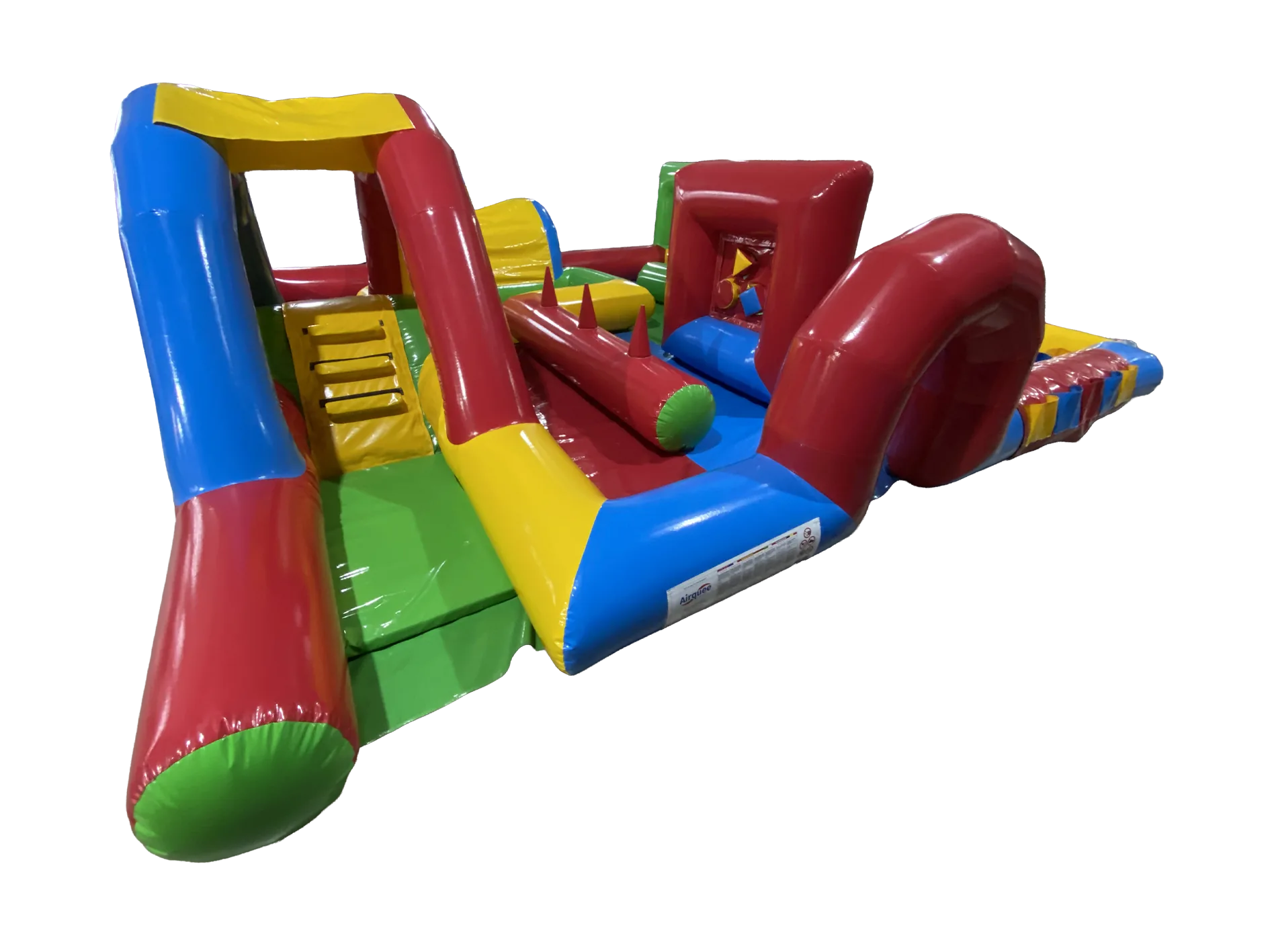 Dmuchana strefa zabawy edukacyjnej ze zjeżdżalnią 6 × 6 m — zdjęcie 2 z 6