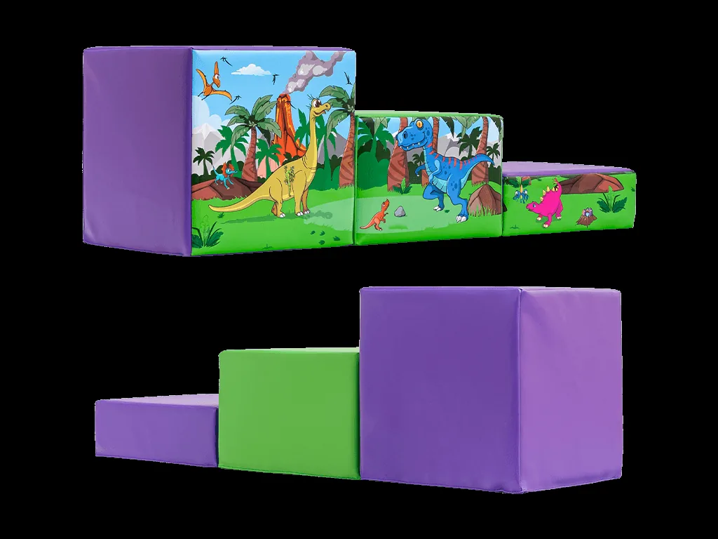 Zestaw soft play Dinozaury, 18 elementów — zdjęcie 9 z 14