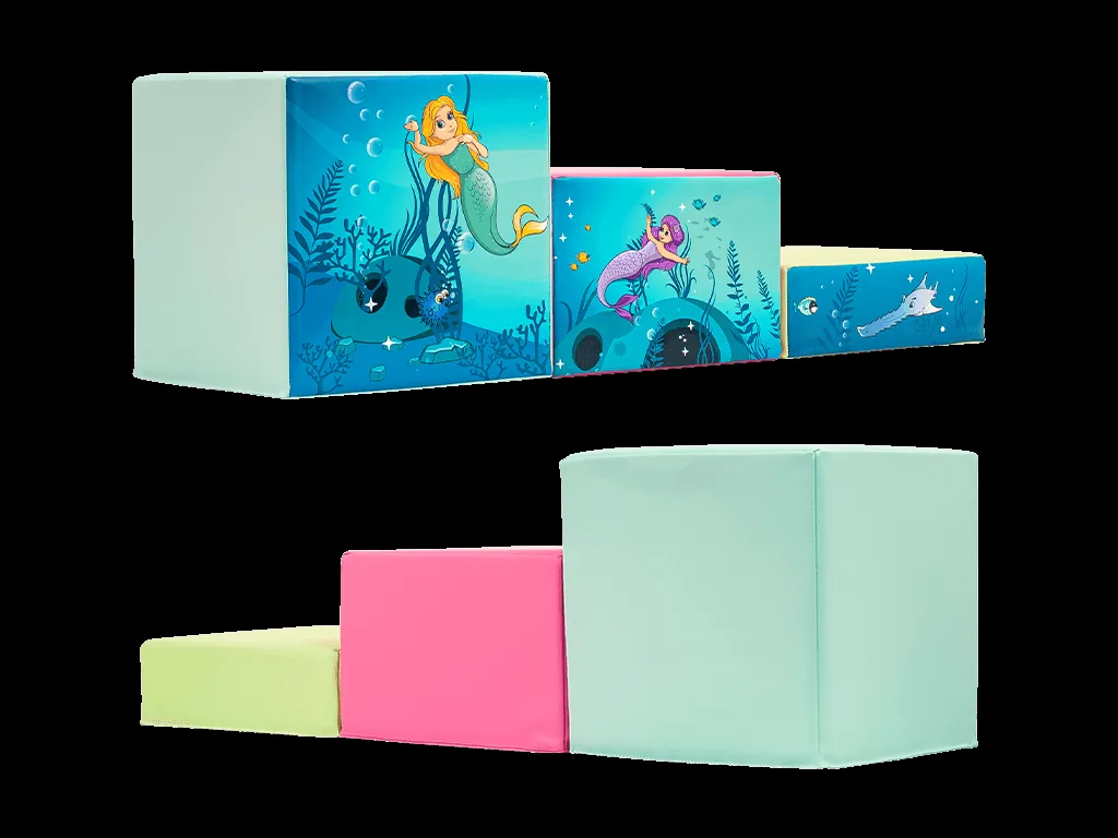 Zestaw soft play Syrenka, 18 elementów — zdjęcie 11 z 13