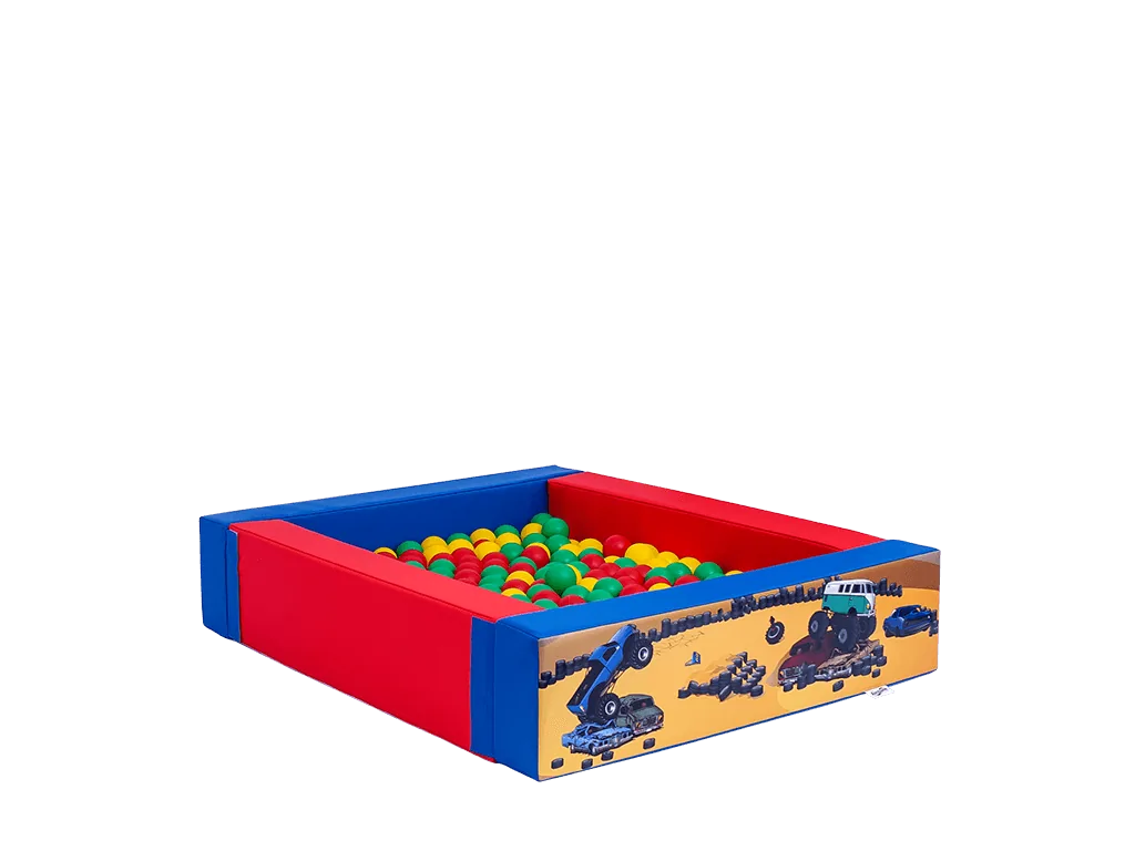 Piankowy basen z piłeczkami Monster Truck 1,5 × 1,2 m — zdjęcie 3 z 6