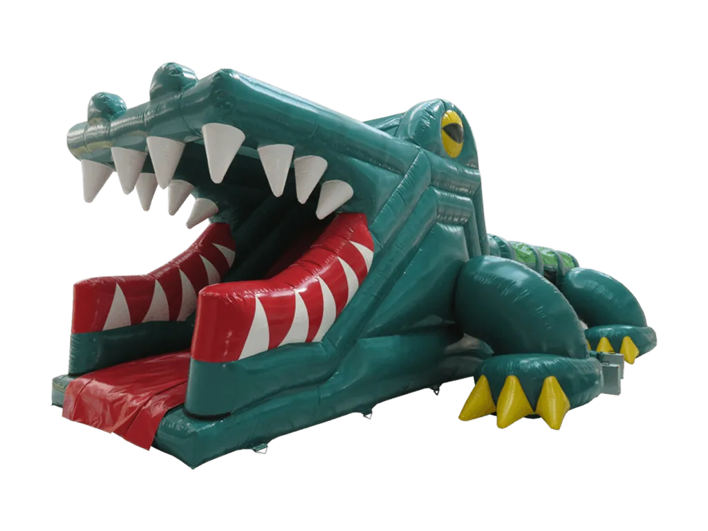 Dwuczęściowy dmuchany tor przeszkód Croco 12,5 m — zdjęcie 1 z 6