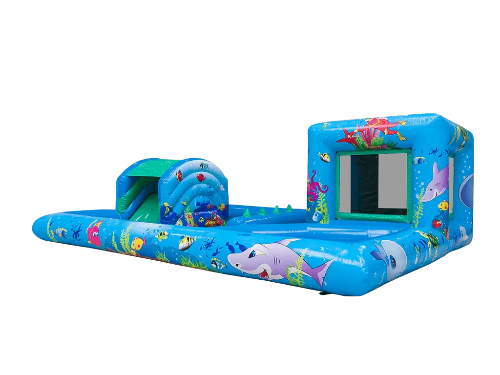 Mini strefa zabaw Ocean dla maluchów 4,0 × 5,0 m — zdjęcie 1 z 5