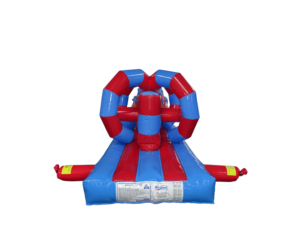 Dmuchany tor wodny Whirligig 14,9 m, niebiesko-czerwony — zdjęcie 6 z 6